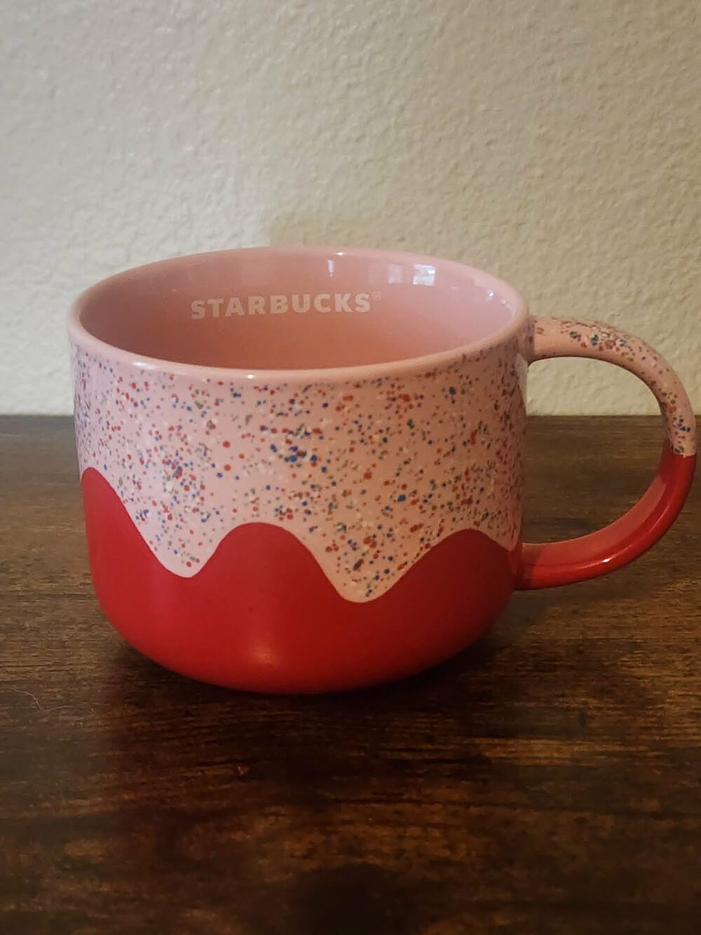 Starbucks 2024 Sprinkle Drip Mug, 14oz, Limited Edition